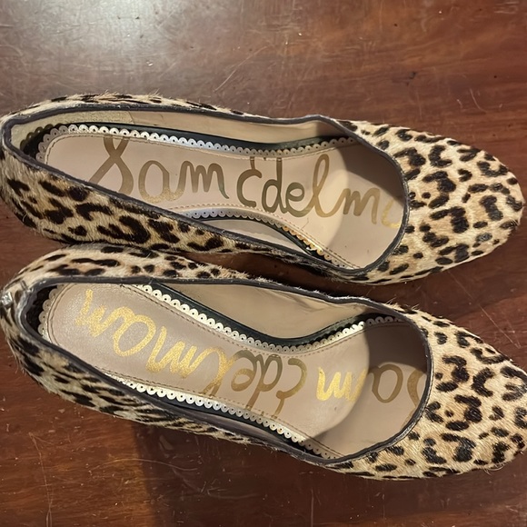 Sam Edelman leopard print heels, 9m - Picture 13 of 15